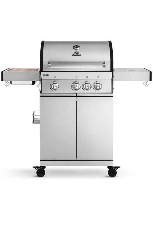 Amazon BURNHARD 3-Brenner Gasgrill FRED Deluxe