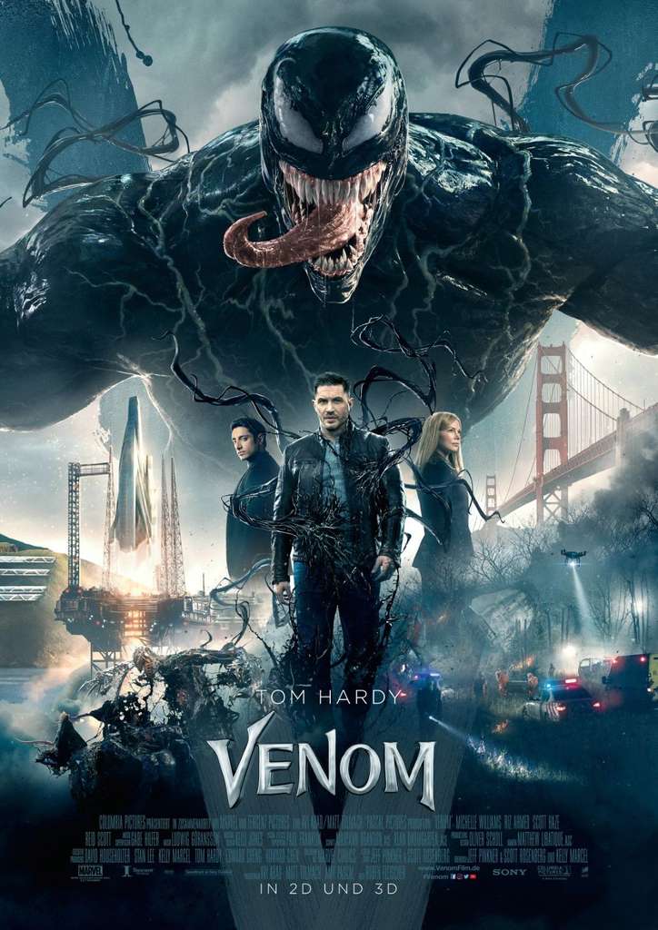 [Prime Video/ iTunes] Venom mit Tom Hardy 4k UHD kaufen
