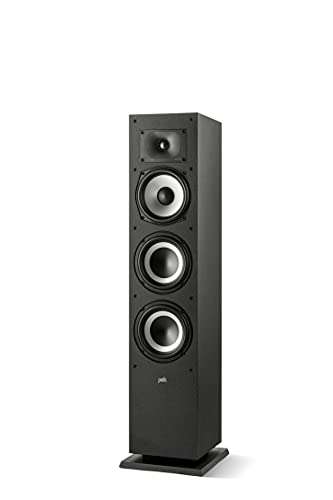Polk Audio Monitor MXT60 kompakter Standlautsprecher, HiFi und Heimkino Lautsprecher, Hi-Res Zertifiziert (Paarpreis)