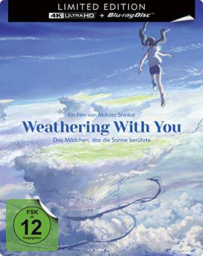 Weathering With You [4K UHD + Blu-ray] Steelbook Anime für 24,97€ [Amazon Prime]