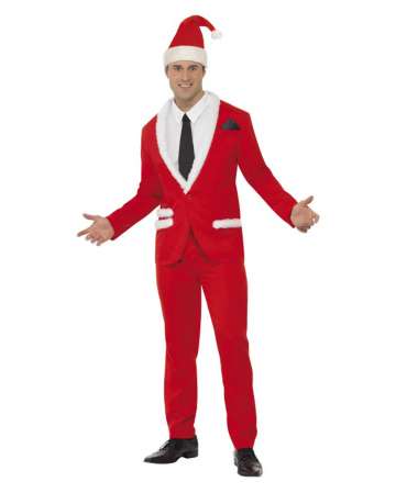 Anzug im Weihnachtsstil, Weihnachtsmann Anzug, Weihnachtsmann Kostüm Gr.M