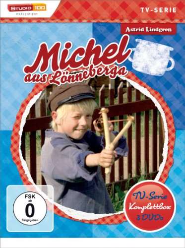 Astrid Lindgren, Michel aus Lönneberga, DVD Komplettbox (TV-Edition, 3 DVDs, Digital restauriert) (Prime)