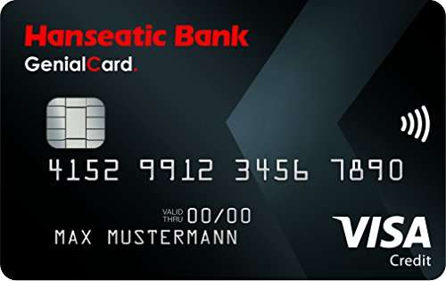 Hanseatic Bank GenialCard VISA | 30€ Amazon.de Gutschein (bei 100€ Umsatz in den ersten 4 Wochen)