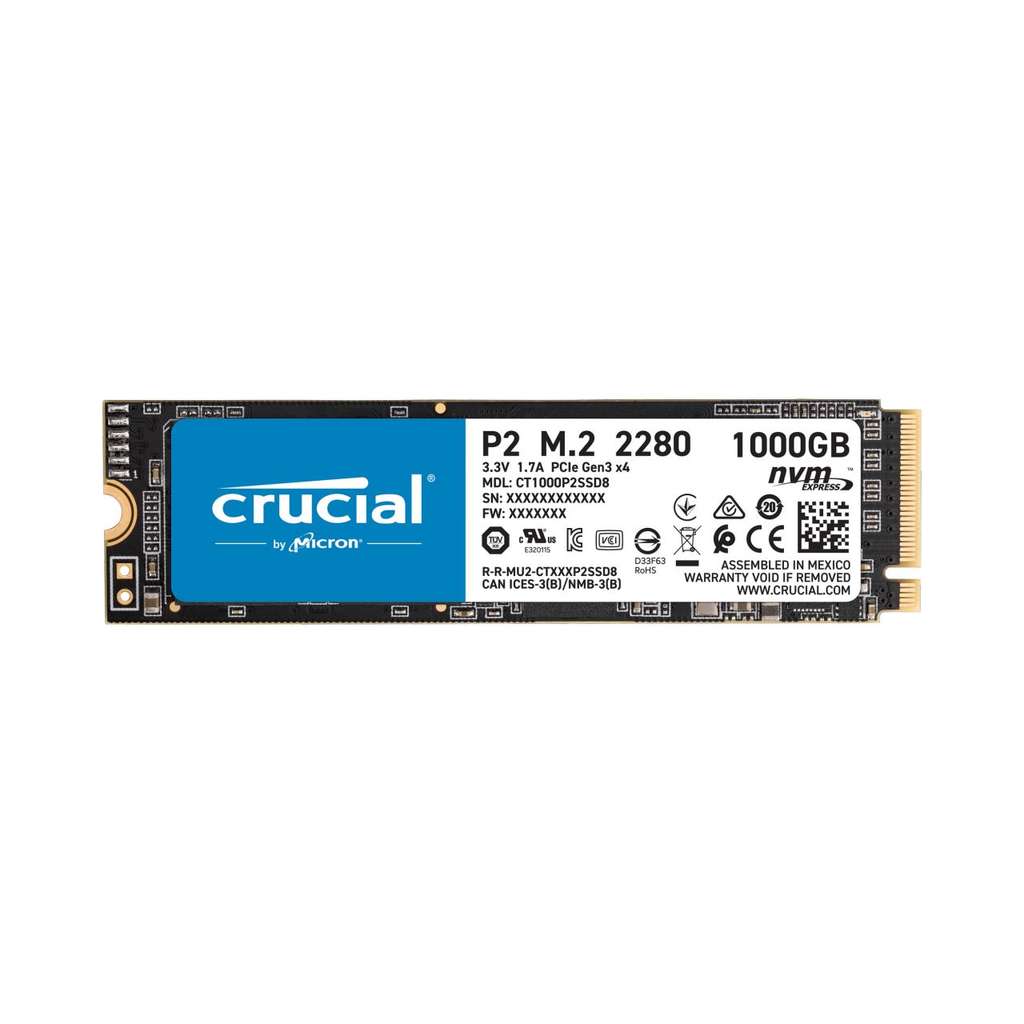 [Amazon/ Cyberport/ Mindfactory] Crucial P2 1TB M.2 SSD