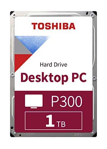 HDD Interne 3,5 Zoll (8,9 cm) Festplatte TOSHIBA P300 7200 rpm - 1 TB
