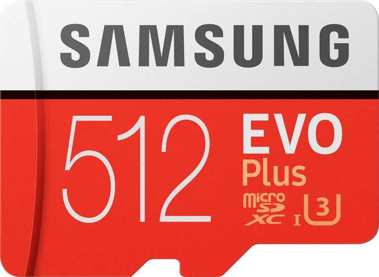 Samsung »EVO Plus 2020 microSD« Speicherkarte (512 GB, UHS Class 10, 100 MB/s