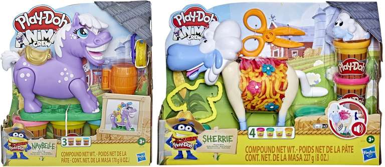 [Prime] Play-Doh Animal Crew Naybelle Showpony für 5,98€ oder Animal Crew Sherrie Mama Wollschaf für 8,55€