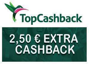 [TopCashback] 2,50€ Bonus für einen Einkauf mit 5€ MBW (Neu- und Bestandskunden - alle Händler) zum Cyber Monday