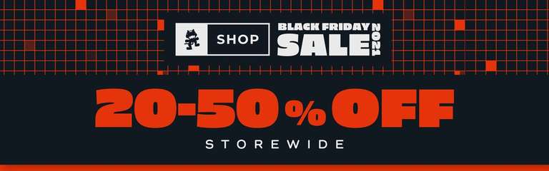 Monstercat Shop Black Friday Sale (bis zu 50% + Glücksrad)