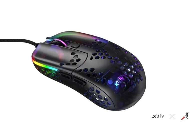 Xtrfy MZ1 - Zy's Rail - Gaming Maus (Schwarz mit RGB)