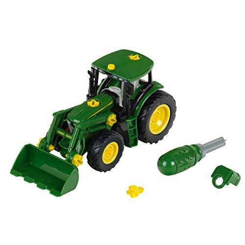 Theo Klein John Deere Traktor mit Frontlader & Gegengewicht, Demontierbare Einzelteile für 11,90€ (Amazon Prime)