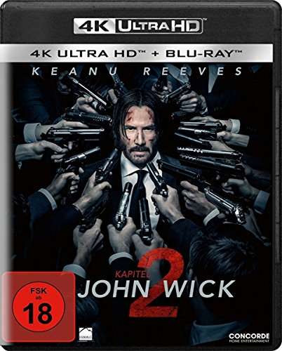 John Wick: Kapitel 2 4K (4K UHD + Blu-ray) für 13,97€ (Amazon)