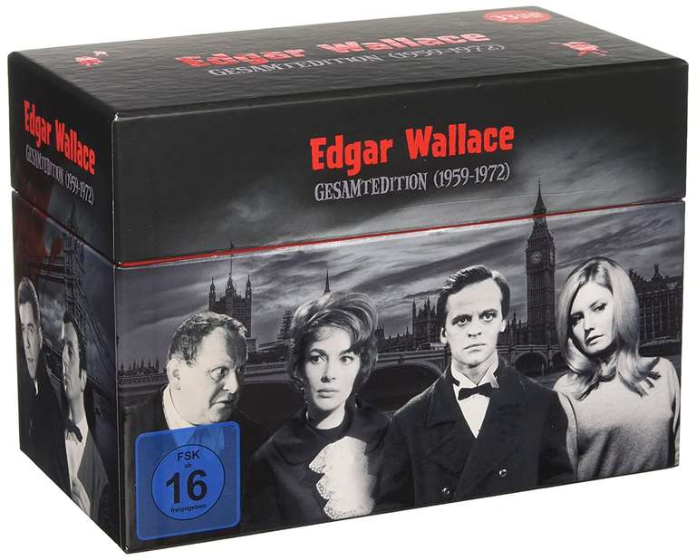 Edgar Wallace Gesamtedition (1959-1972) [33 DVDs]