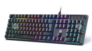 Aukey Angebote zum Nikolaus z.B. Aukey Gaming Tastatur KM-G16 - 18,58€ / Aukey Omnia Mix 3 High-Speed Ladegerät 3-Port 90W - 26,23€ uvm.