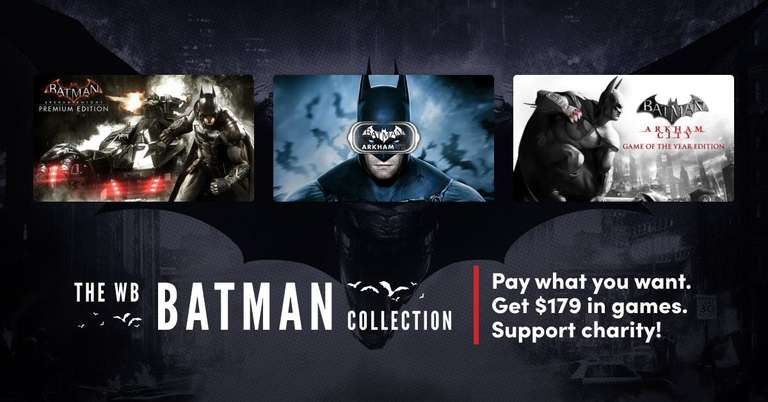 Humble Bundle: The WB Batman Collection Bundle (Steam) ab 1€