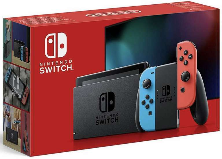 Nintendo Switch Konsole V2 beide Farben für je 259,20€ inkl. Versandkosten - nur bis 22.12.