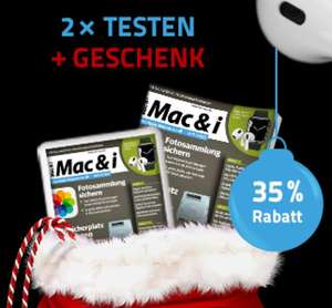 c't Mac & i Probeabo + 10€ Amazon-Gutschein + Mac & i Special „500 iPhone-Tipps“ für 14,40 €