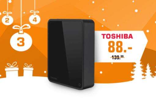 Toshiba externe Festplatte (6 TB HDD, 3,5 Zoll)