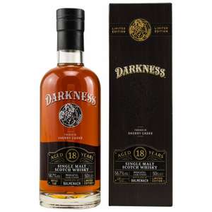 Balmenach 18 Jahre Moscatel Octave Finish Darkness - Whisky 56,7% vol. 0,5l