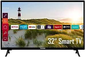 Telefunken XF32K550 32 Zoll Fernseher / Smart TV (Full HD, HDR, Triple-Tuner) - 6 Monate HD+ inklusive [2022] [Energieklasse F] [Amazon]