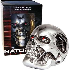 Terminator Genisys Half scale Endo Skull T-800 Schädel LootCrate Exclusive 12cm