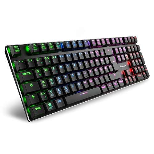 Sharkoon PureWriter RGB (Kailh Red) - mechanische Gaming-Tastatur
