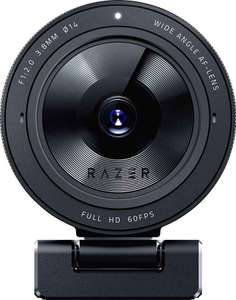 Razer Kiyo Pro Webcam gute FHD USB-Webcam (1080p @60 FPS, HDR @30 FPS, Sony CMOS-Sensor, Weitwinkelobjektiv, gutes Mikrofon)