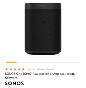 Sonos One (2. Generation) unter 200€!!