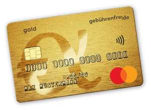 [Advanzia Bank] Mastercard Gold Kreditkarte mit 60€ Bonus · inkl. Reiseversicherungen · dauerhaft kostenlos · weltweit gebührenfrei bezahlen