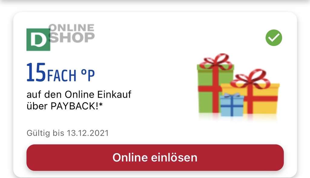 15fach Payback Punkte im Online Shop - mydealz.de