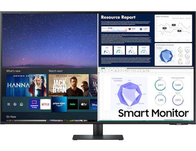 43 Zoll Samsung Smart Monitor ~50€ billiger als bei Alternate *+ 10% Cashback"