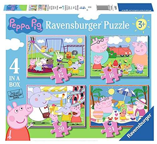 (Prime) Ravensburger Peppa Wutz Puzzle - 4 Puzzle