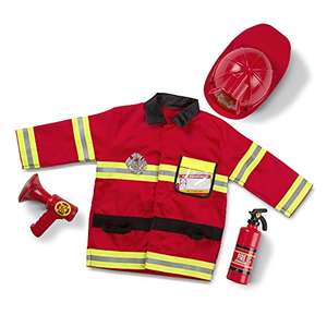 Melissa & Doug Fire Chief Megaphon Feuerwehr Kostüm Set Kinder Weihnachten