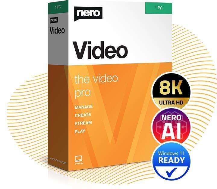 Software Nero Video 2022 SE gratis auf Lebenszeit