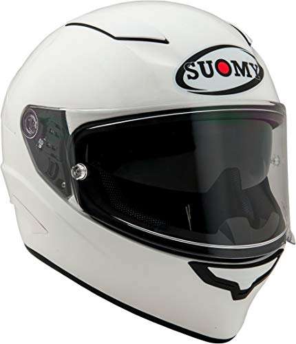 Amazon Italien Vorbestellung Suomy Speedstar Plain Weiß Helm Gr. L