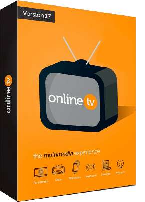 onlineTV 17 Plus (Fernsehen, Radio, Zeitungen, Mediathek) als Vollversion kostenlos (Registrierung bringt Freischaltschlüssel)