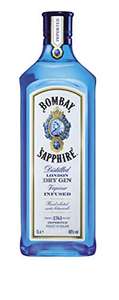 (prime SparAbo) Bombay Sapphire London Dry Gin (1 x 1 l) + kostenlose Johnnie Blonde Produktprobe