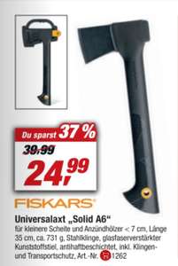 [toom] Fiskars Universalaxt Solid A6 39 cm Beil