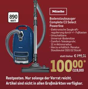 Miele Complete C3 Select Powerline / Bodenstaubsauger