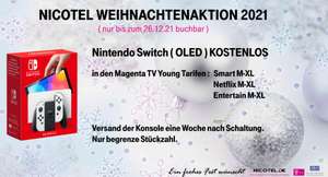 [Telekom Young/Nicotel] MagentaTV Smart /Netflix/ Entertain (Disney+) Weihnachtsaktion mit Nintendo Switch OLED o. 300+€ Auszahlung/Fritzbox