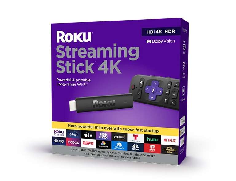 Roku Streaming Stick 4K (3820EU)
