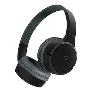 [Prime] Belkin SoundForm - Wireless On-Ear-Kopfhörer mit integriertem Mikro für Kinder in blau, schwarz oder pink
