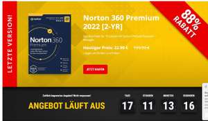 Norton 360 Premium, 10 Geräte/2Jahre, 75GB Cloud, VPN...