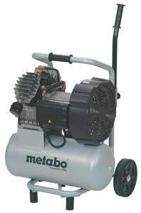 Metabo Kompressor Powerair V 400 Mobiler Doppelzylinder Kolbenkompressor