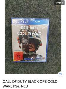 eBay - Call of Duty Black Ops: Cold War - Playstation 4/PS4