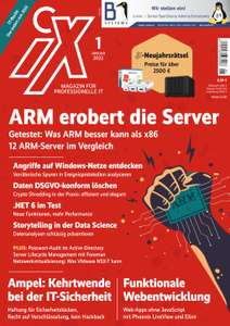 iX Magazin 3 Ausgaben (Print/ digital) + iX Sonderheft “Quantencomputer” 2021 + 10€ Amazon-Gutschein