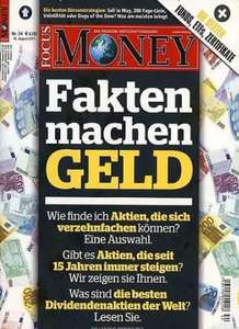 Focus Money Abo (41 Ausgaben) direkt vom Verlag für 176,30 € mit einem 150,00 € Amazon Gutschein als Prämie