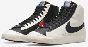 Nike Blazer Mid '77 EMB sail/chile red/sail/black (Gr. 41 - 46) + Schuhsack