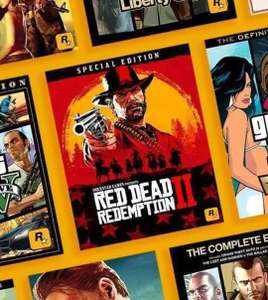 Feiertagsangebote im Rockstar Store, z. B. Red Dead Redemption 2 PC für 19,99€