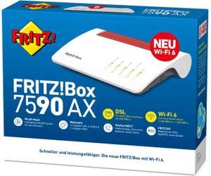 AVM FRITZ!Box 7590 AX für 244,00€ inkl. Versandkosten mit Giropay/Paydirekt